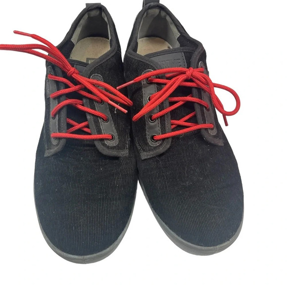 Mens Chrome black corduroy sneakers size 9. Great condition - Picture 2 of 6